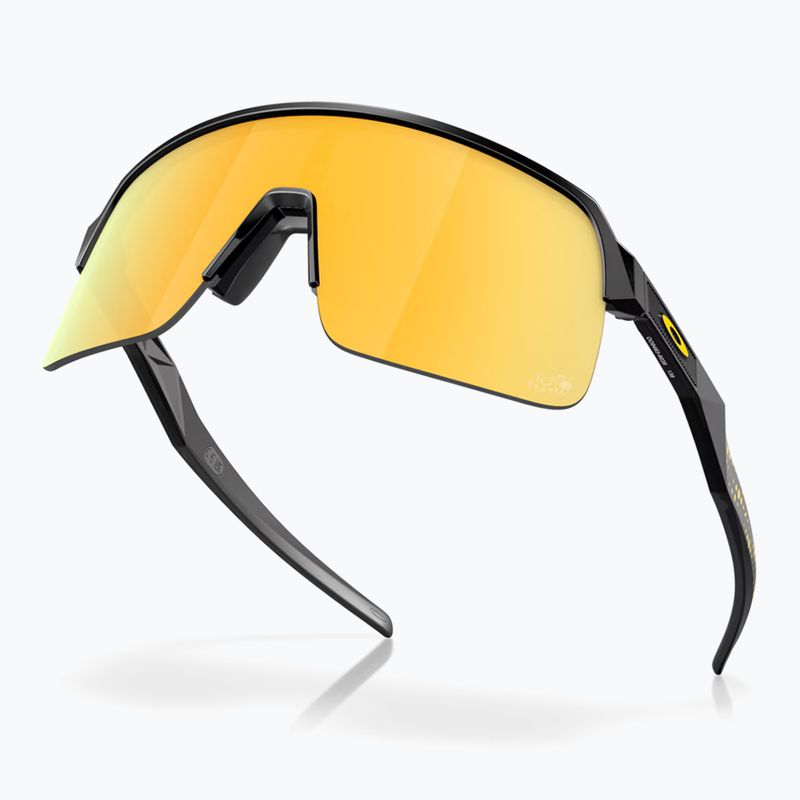 Oakley Sutro Lite matte black ink/prizm 24k sunglasses 9