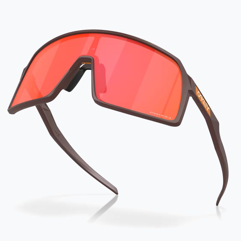 Oakley Sutro matte grenache/prizm trail torch sunglasses 4