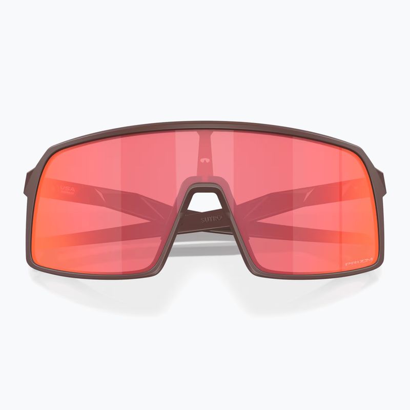 Oakley Sutro matte grenache/prizm trail torch sunglasses 5