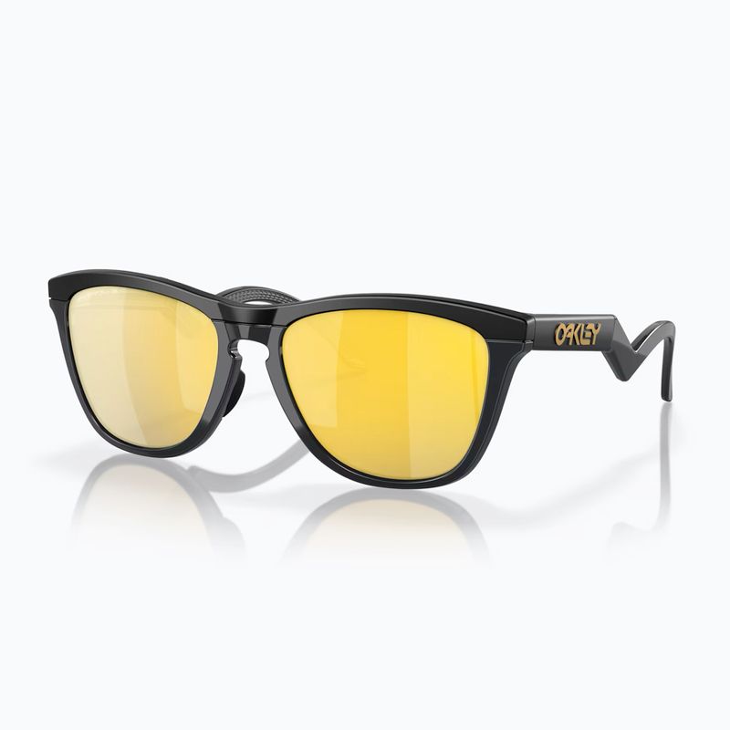 Oakley Frogskins Hybrid matte black/prizm 24k fleece sunglasses