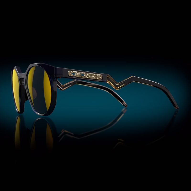 Oakley HSTN Kylian Mbappé Signature Series navy trans blue/prizm 24k polarized sunglasses 4