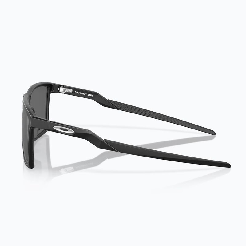 Oakley Futurity satin black/prizm black polarized sunglasses 3