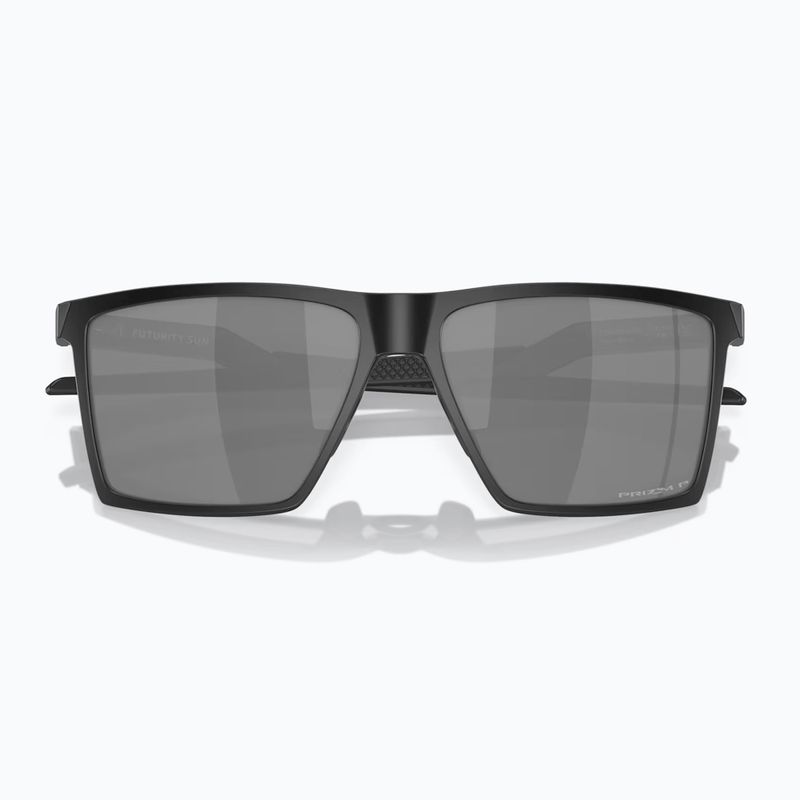 Oakley Futurity satin black/prizm black polarized sunglasses 5