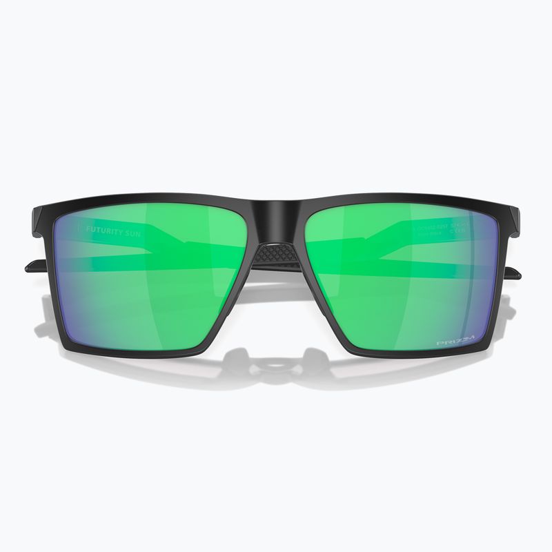 Oakley Futurity satin black/prizm jade sunglasses 9
