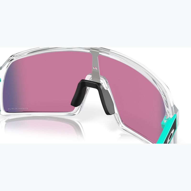 Oakley Sutro clear/prizm road sunglasses 8