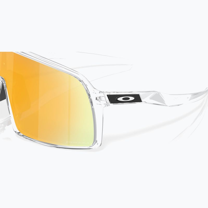 Oakley Sutro clear/prizm 24k sunglasses 6