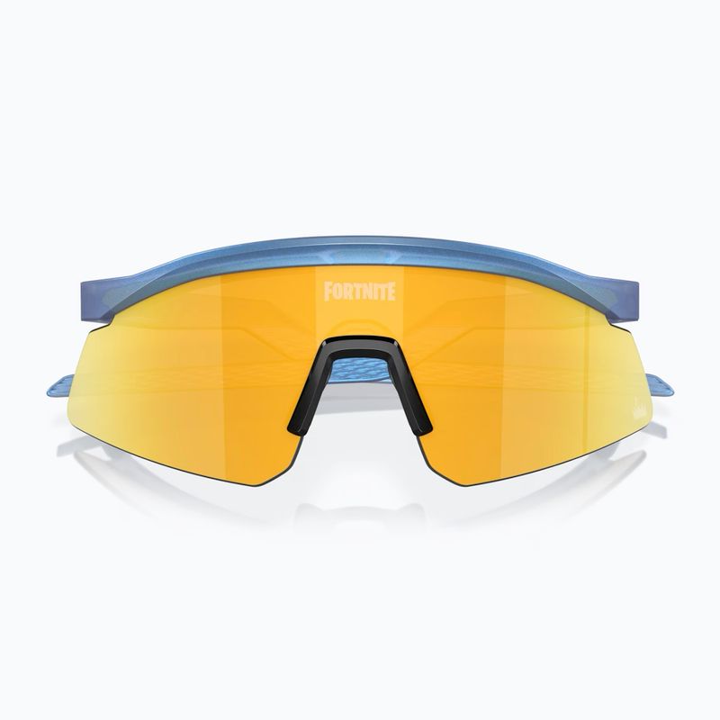 Oakley Hydra Fortnite matte cyan blue/clear shift prizm 24k sunglasses 6