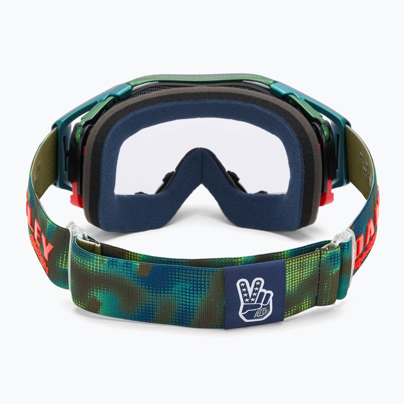 Oakley Airbrake MTB Troy Lee Designs pixel/prizm low light cycling goggles 3