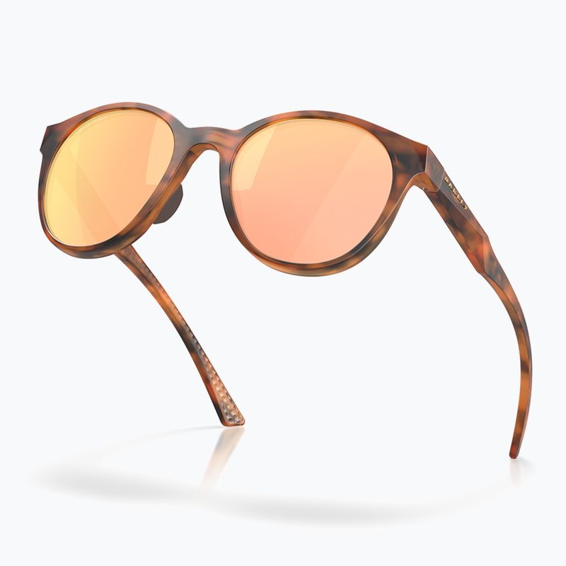 Oakley Spindrift matte ginger tortoise/prizm rose gold sunglasses 4