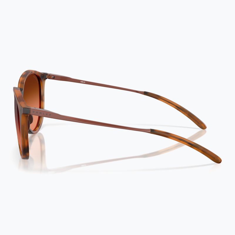 Oakley Sielo matte ginger tortoise/prizm brown gradient sunglasses 3