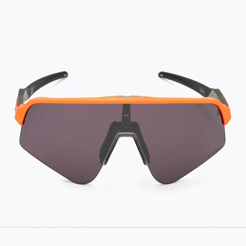 Oakley Sutro Lite Sweep matte neon orange/prizm road black sunglasses 3