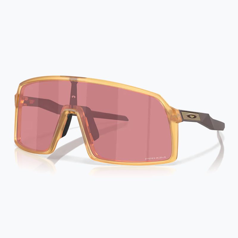 Oakley Sutro matte trans light curry/prizm dark turtleneck sunglasses
