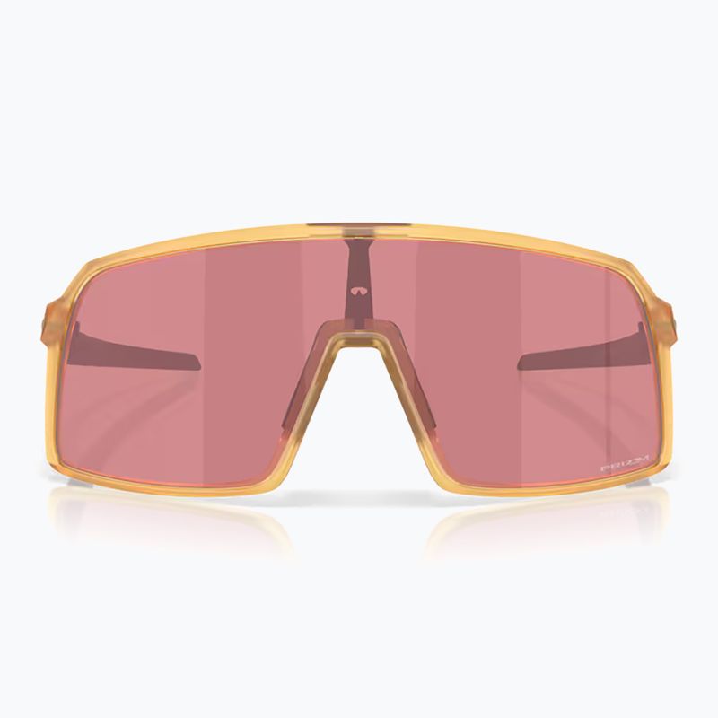 Oakley Sutro matte trans light curry/prizm dark turtleneck sunglasses 2