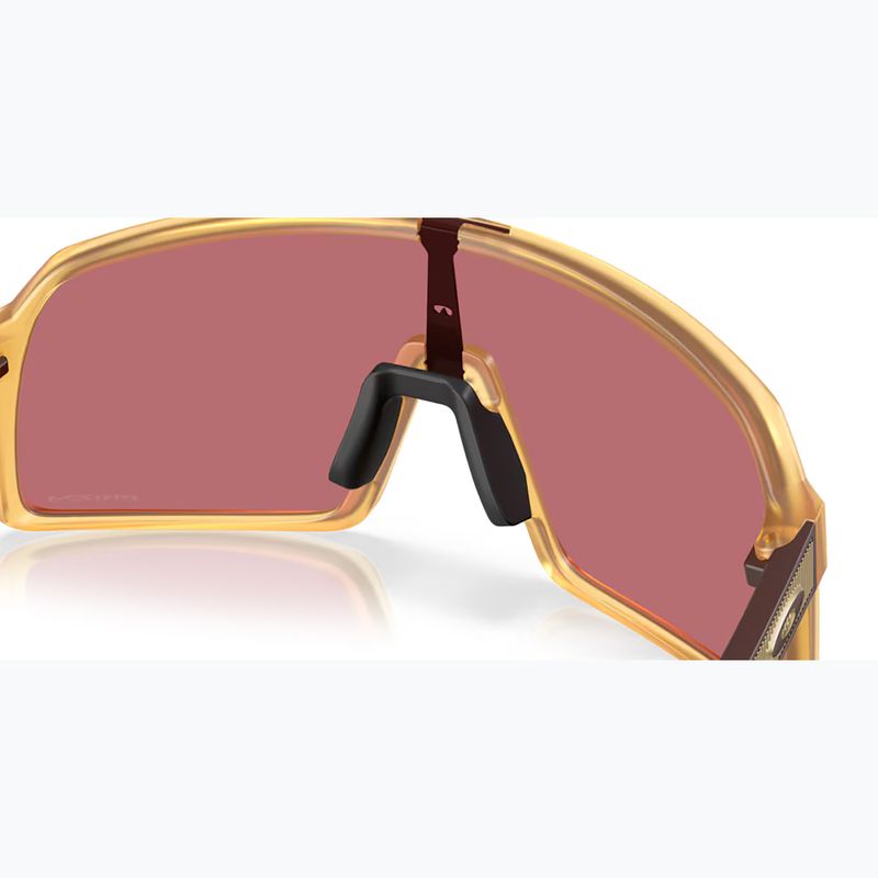 Oakley Sutro matte trans light curry/prizm dark turtleneck sunglasses 7