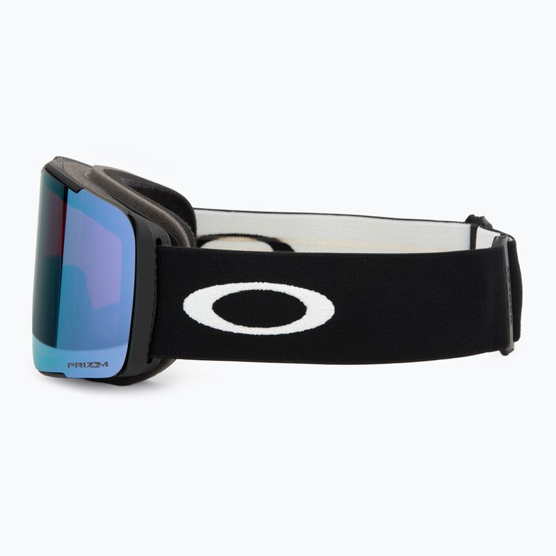 Oakley Line Miner Pro L matte black/prizm sapphire/prizm iced ski goggles 5