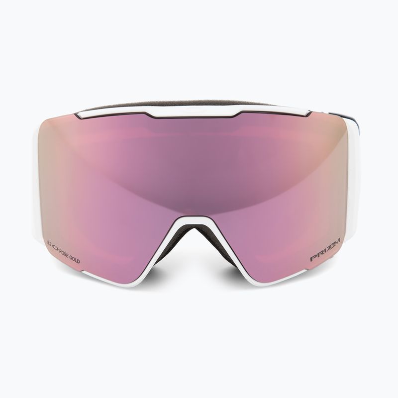 Oakley Line Miner Pro M matte white/prizm rose/prizm sapphire ski goggles 3