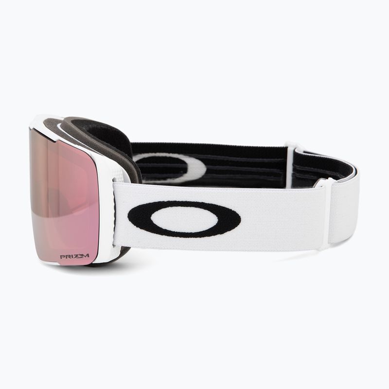 Oakley Line Miner Pro M matte white/prizm rose/prizm sapphire ski goggles 5