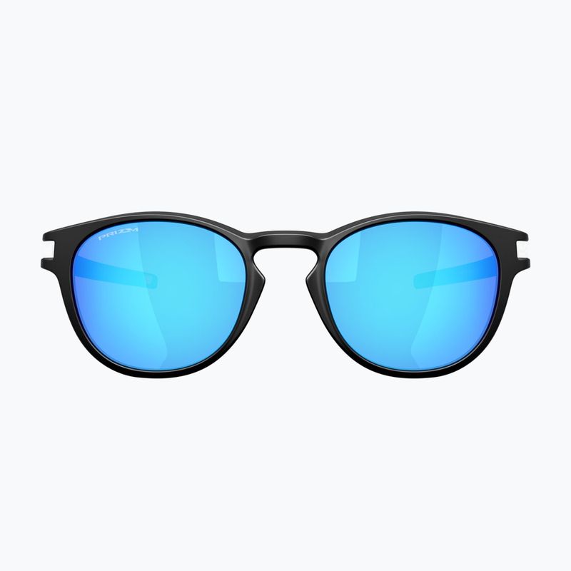 Oakley Latch matte black/prizm sapphire sunglasses 2