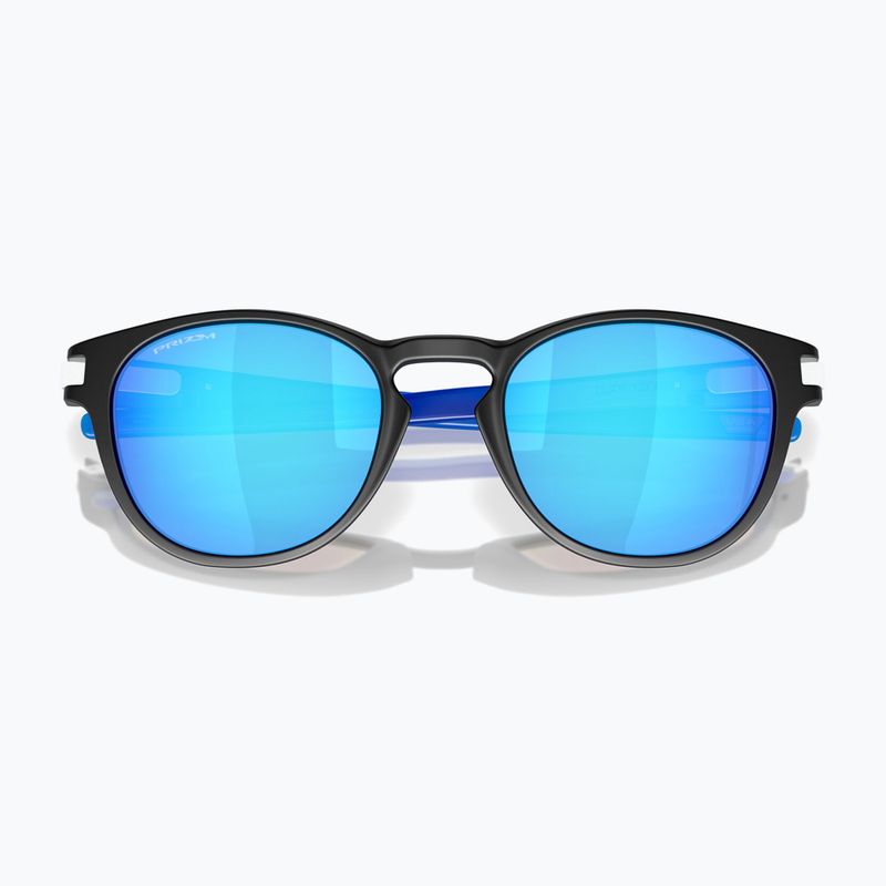 Oakley Latch matte black/prizm sapphire sunglasses 4