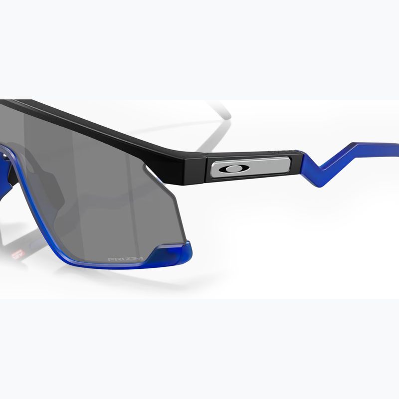 Oakley Bxtr matte black navy/prizm black sunglasses 6