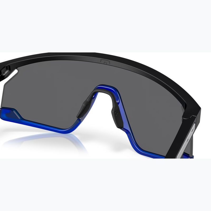 Oakley Bxtr matte black navy/prizm black sunglasses 7