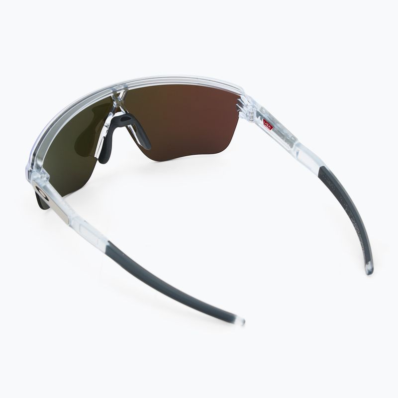 Oakley Corridor SQ matte clear/prizm sapphire sunglasses 2