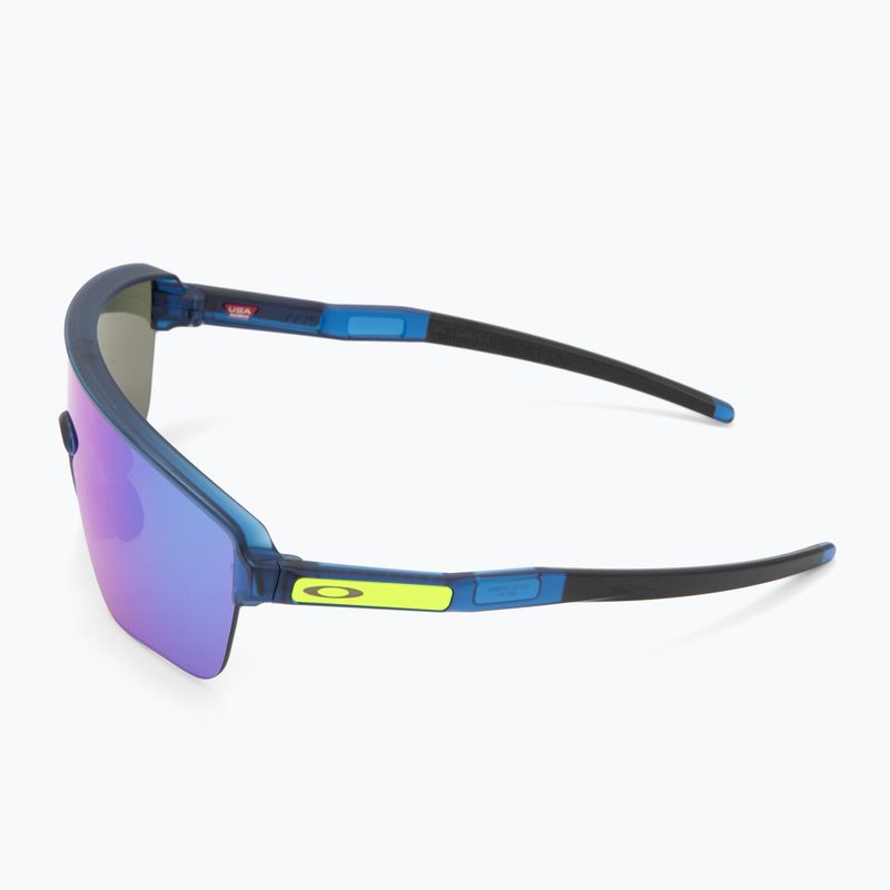 Oakley Corridor SQ matte trans blue/prizm sapphire sunglasses 4