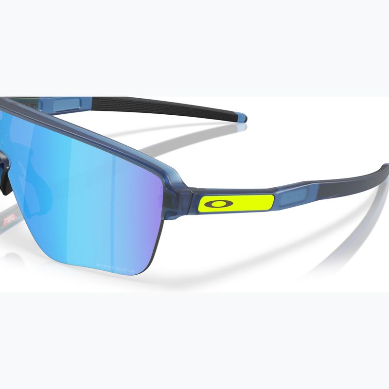 Oakley Corridor SQ matte trans blue/prizm sapphire sunglasses 6