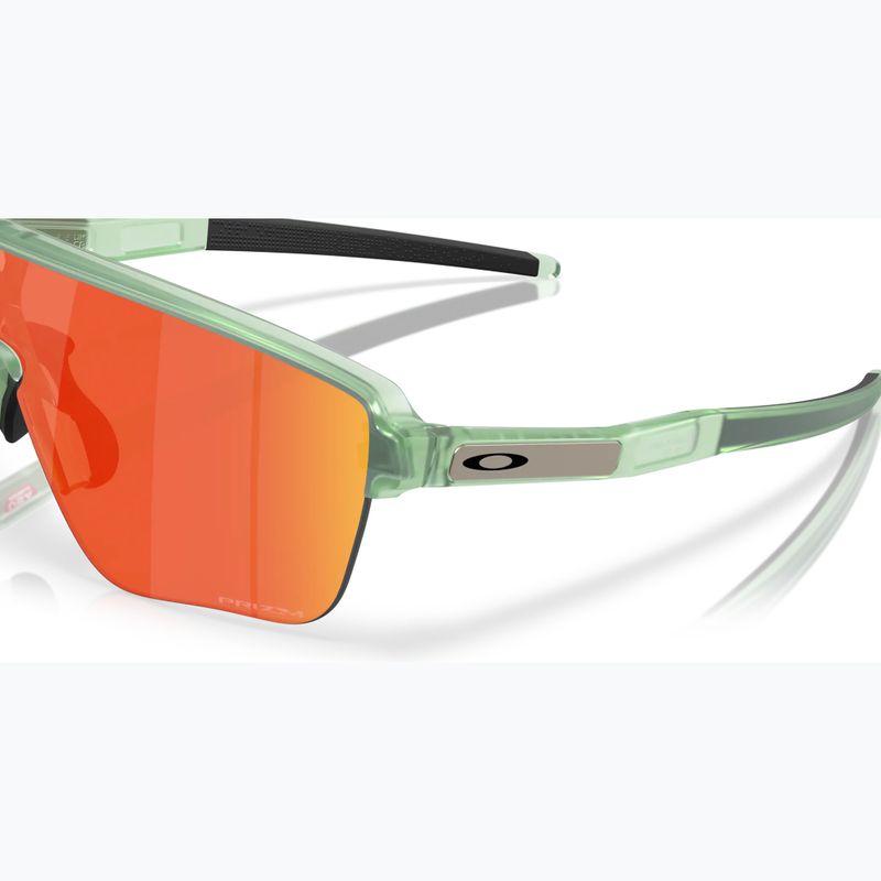 Oakley Corridor SQ matte trans jade/prizm ruby sunglasses 6