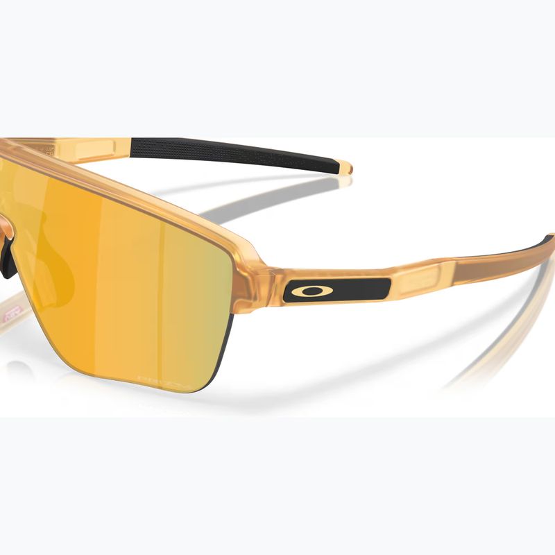 Oakley Corridor SQ matte trans light curry/prizm 24k sunglasses 6
