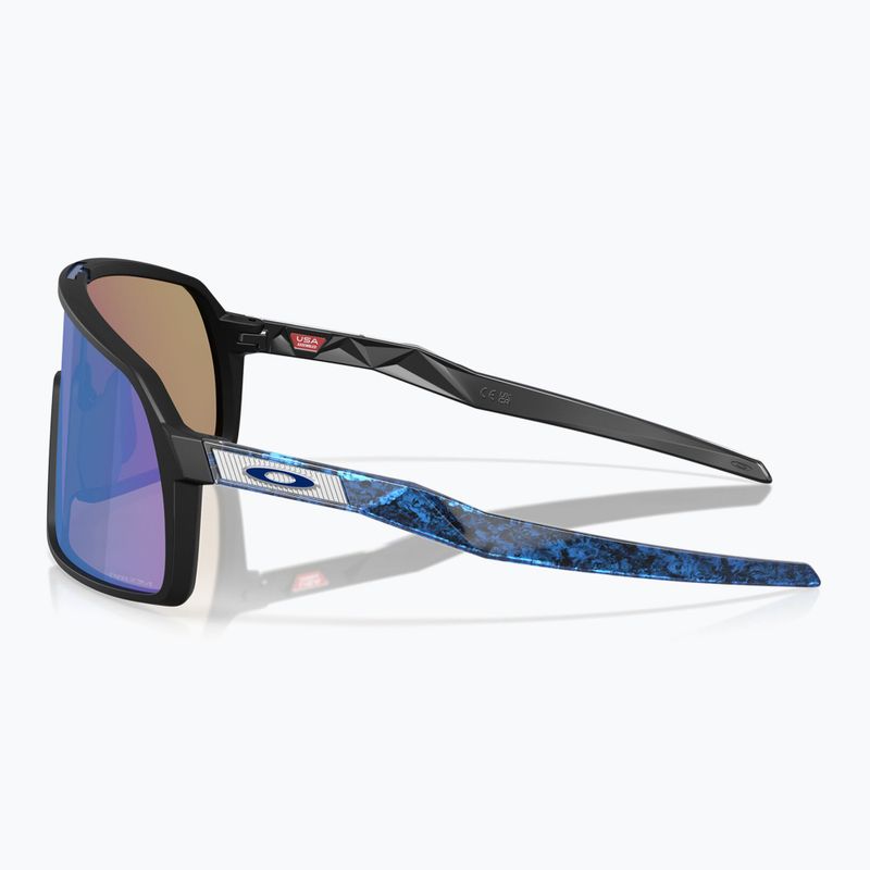 Oakley Sutro S matte black/prizm sapphire sunglasses 3
