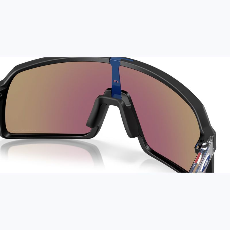 Oakley Sutro matte black/prizm sapphire sunglasses 7