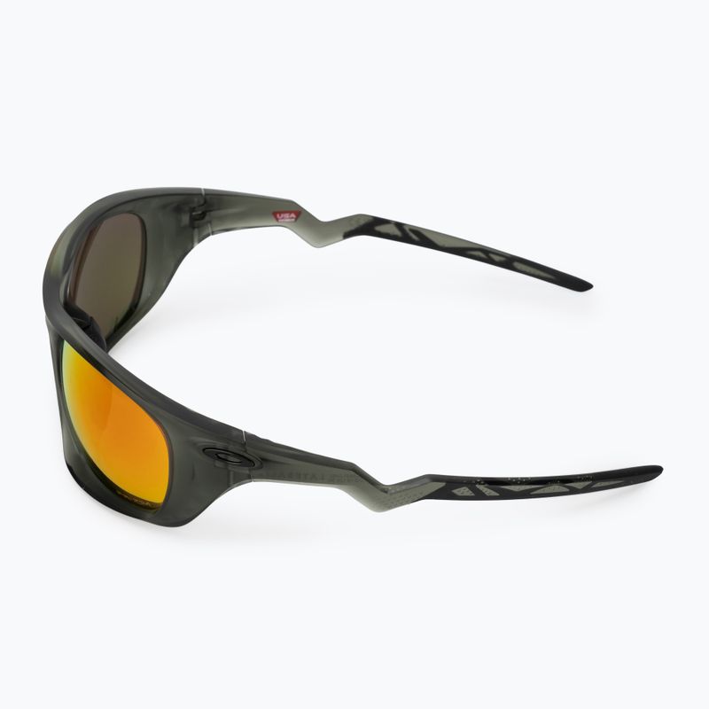 Oakley Lateralis matte olive ink/prizm grey sunglasses 4