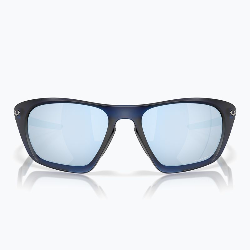 Oakley Lateralis matte trans blue/prizm deep water polarized sunglasses 6