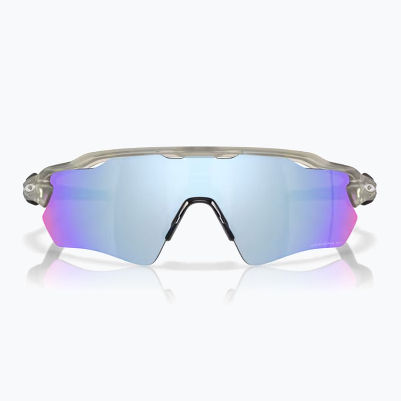Oakley Radar EV Path matte grey ink/prizm deep water polarized sunglasses 2