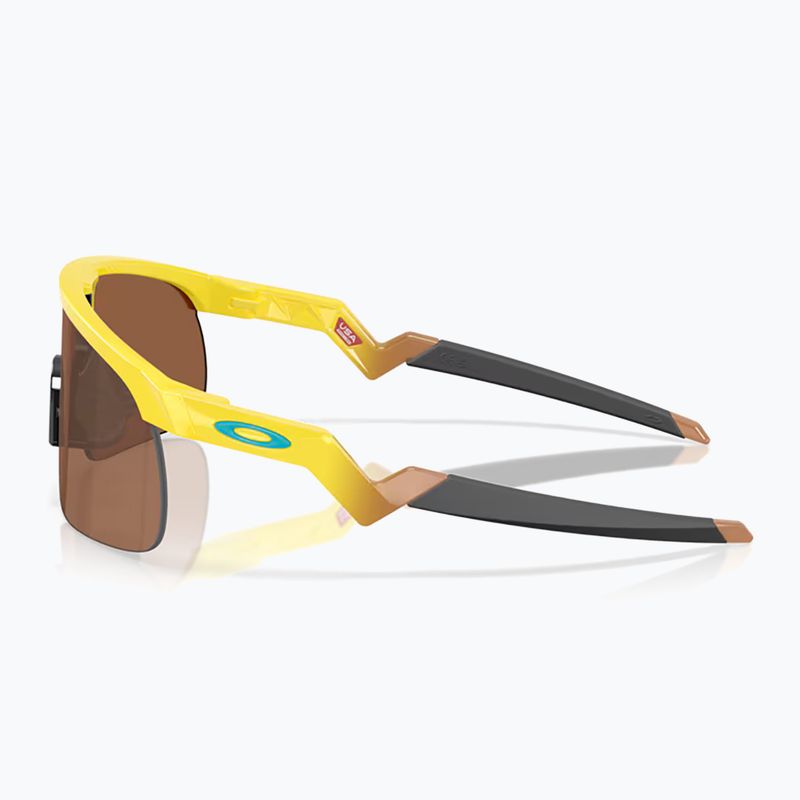 Oakley Resistor yellow/prizm tungsten children's sunglasses 5