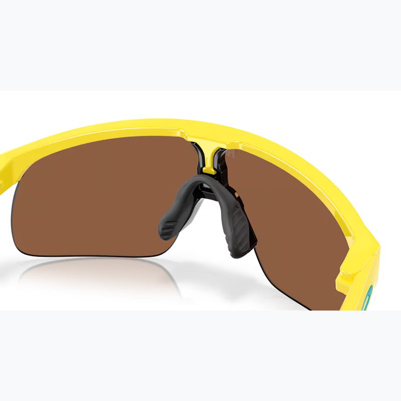 Oakley Resistor yellow/prizm tungsten children's sunglasses 7
