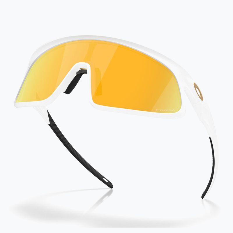 Oakley RSLV matte white/prizm 24k sunglasses 3