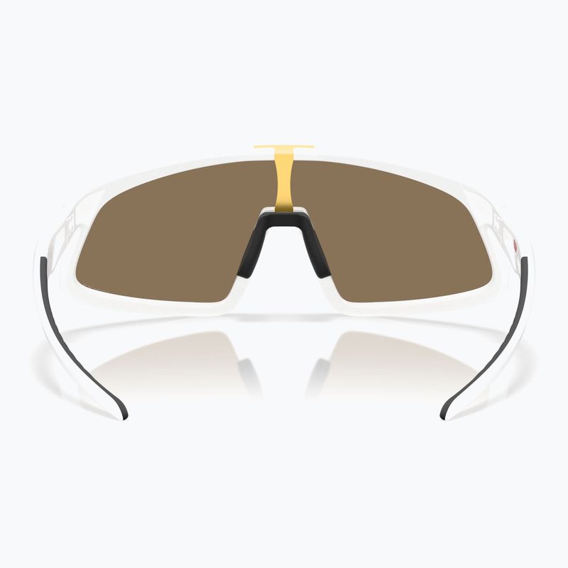 Oakley RSLV matte white/prizm 24k sunglasses 5