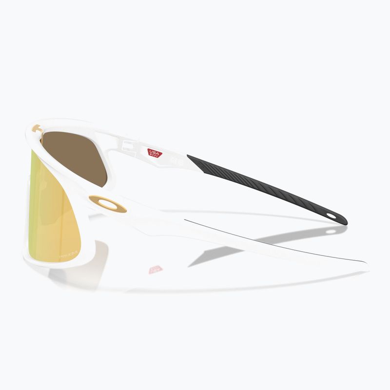 Oakley RSLV matte white/prizm 24k sunglasses 7