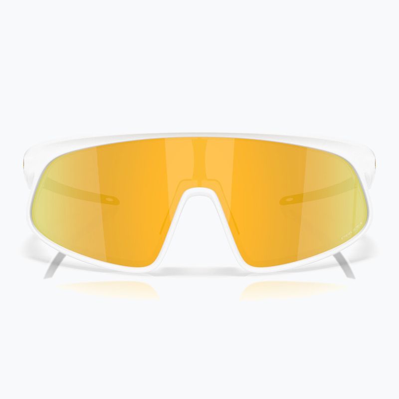 Oakley RSLV matte white/prizm 24k sunglasses 8
