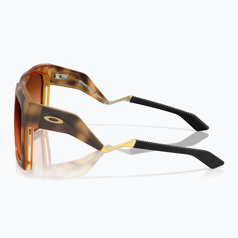 Oakley Enigma Ink polished brown tortoise/prism brown gradient sunglasses 3
