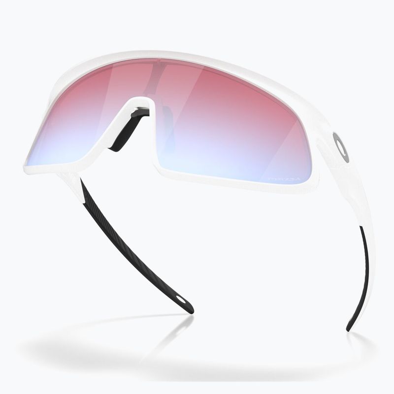 Oakley RSLV matte white/prizm snow sapphire sunglasses 4
