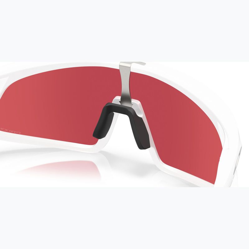 Oakley RSLV matte white/prizm snow sapphire sunglasses 5