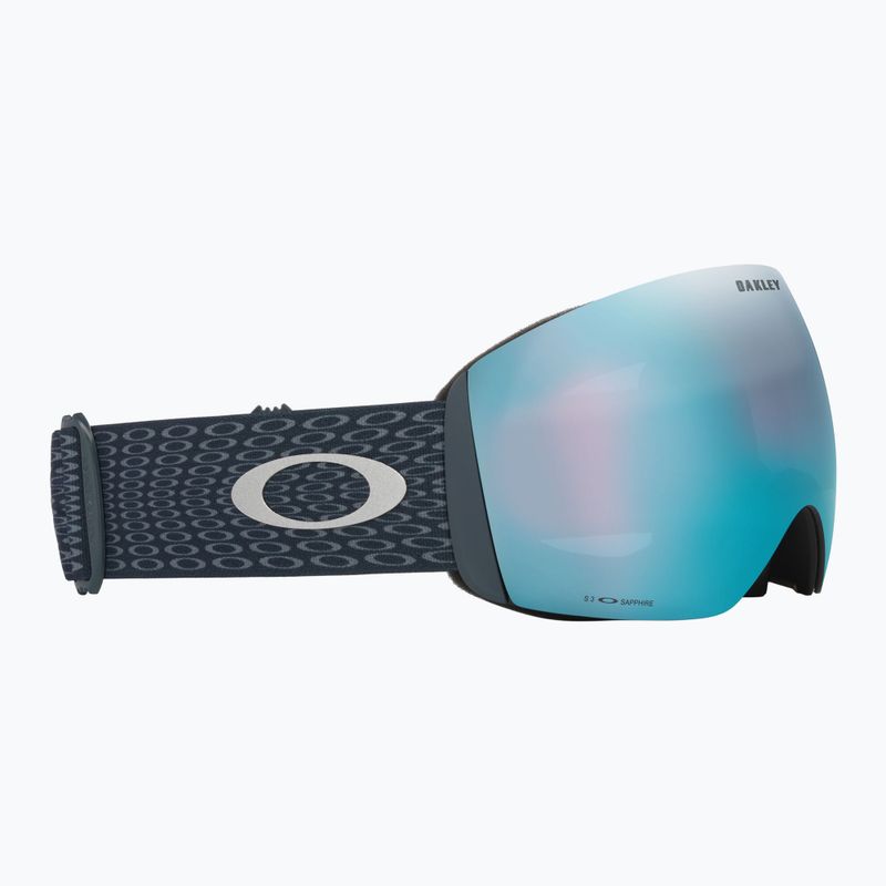 Ski goggles Oakley Flight Deck L Grey Ozone/Prizm Snow Sapphire Iridium 5