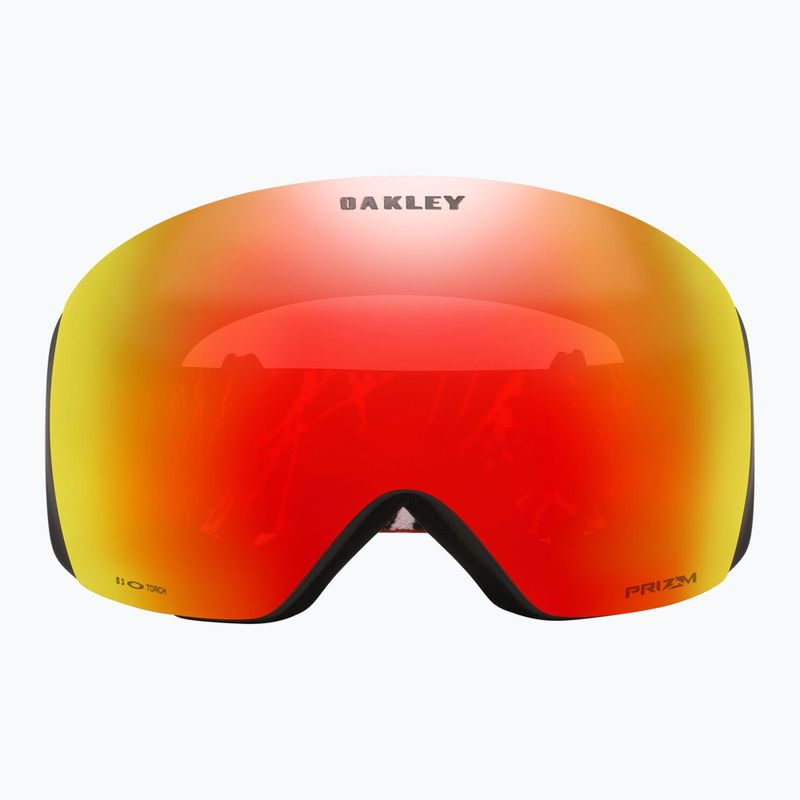 Ski goggles Oakley Flight Deck L red eddie/prizm snow torch iridium 2