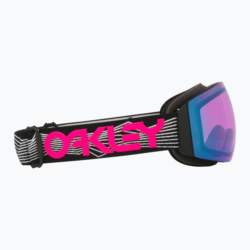 Oakley Flight Deck M ski goggles black wired/prizm snow iced iridium 6