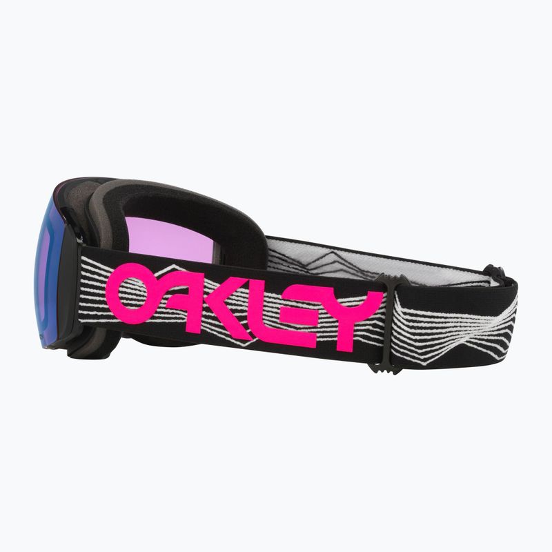 Oakley Flight Deck M ski goggles black wired/prizm snow iced iridium 7