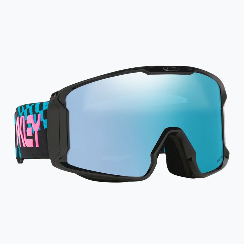 Ski goggles Oakley Line Miner L chex black/prizm snow sapphire iridium