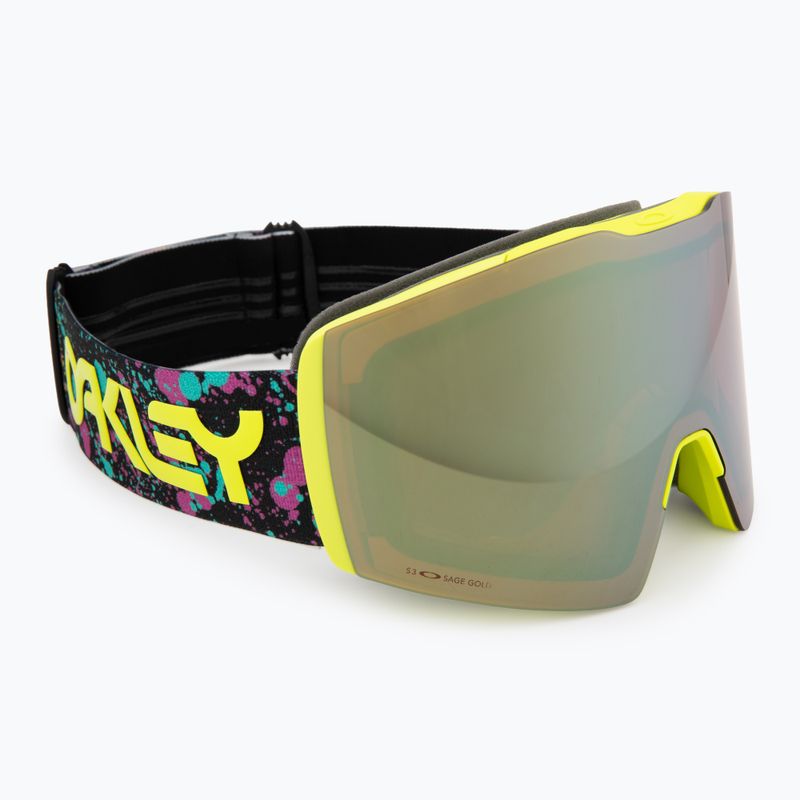 Ski goggles Oakley Fall Line L jaxson black/prizm snow sage gold iridium